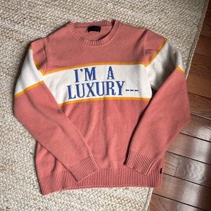 ‘I’m a Luxury’ Rowing Blazers Sweater